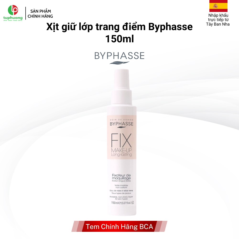 Fixateur de maquillage Byphasse 150ml