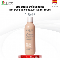 Sữa dưởng thể byphasse dưỡng trắng da chiết xuất lúa mì 500ml