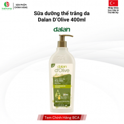 Sữa dưỡng thể Dalan D'Olive