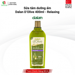 Sữa tắm dưỡng ẩm Dalan D'Olive Relaxing