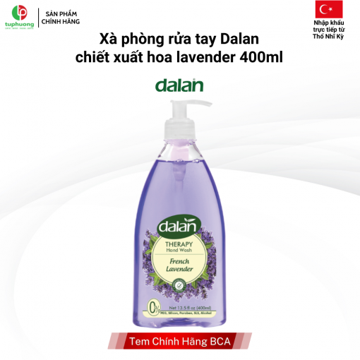 Xà phòng rửa tay Dalan chiết xuất Lavender