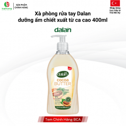 Xà phòng rửa tay dưỡng ẩm Dalan D'Olive chiết xuất ca cao