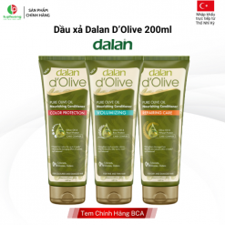 Dầu xả chuyên biệt cho tóc Dalan D'Olive